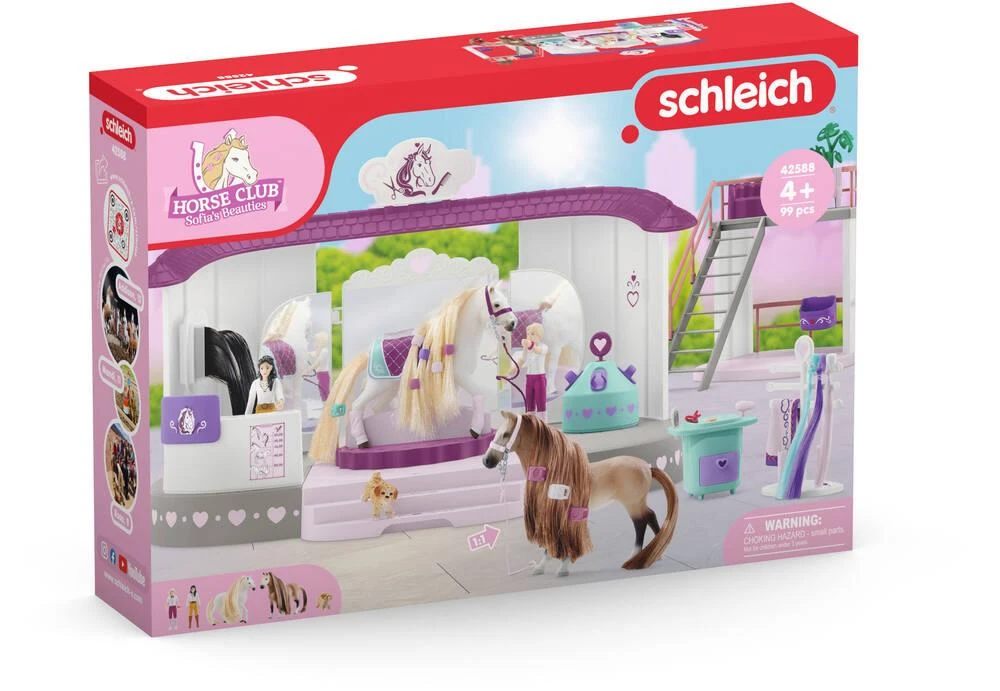 Schleich SALON DE BEAUTÉ - SOFIAS' BEAUTIES 4 Schleich SALON DE BEAUTÉ - SOFIAS' BEAUTIES – Image 2