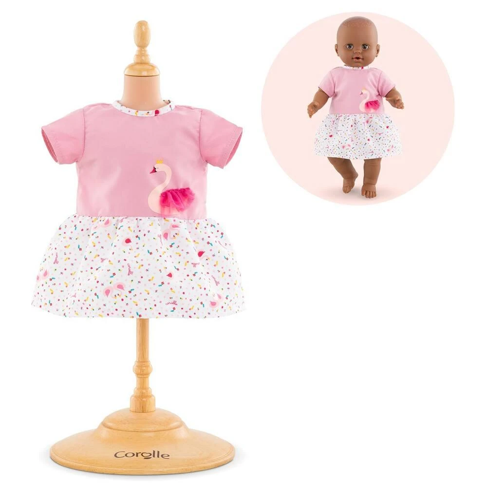 ROBE CYGNES DE TENDRESSE 36 CM COROLLE VETEMENTS 3 ROBE CYGNES DE TENDRESSE 36 CM COROLLE VETEMENTS