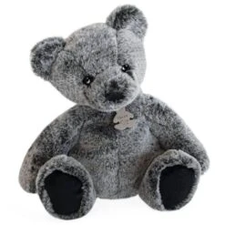 PELUCHE OURS MOUSSE ANTHRACITE 40 CM
