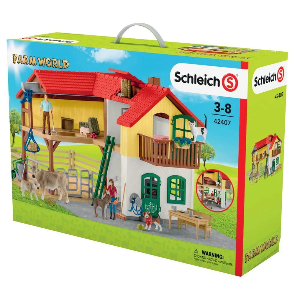 Schleich FERME AVEC ETABLE ET ANIMAUX 5 Schleich FERME AVEC ETABLE ET ANIMAUX – Image 3