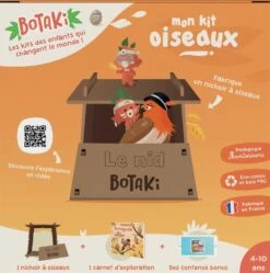 BOTAKI - KIT ACTIVITE OISEAUX : FABRIQUE TON NICHOIR A OISEAUX -Réduits Jouets Magasin 09ece64e8adad05e150b2a3fd801661ce0e88595 41015889 03