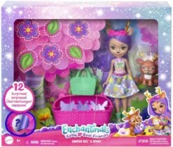 MATTEL ENCHANTIMALS -MEILLEURS AMIS DES BEBES 15 CM - POUPEE DANESSA DEER ET SPRINI -Réduits Jouets Magasin 0a00eb71203ae14a8d99c322c36482593a49a912 41107673 05