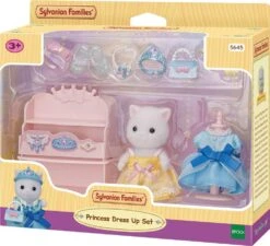 Sylvanian Families FIGURINE - LA FILLE CHAT PERSAN ET SA PANOPLIE DE PRINCESSE - SYLVANIAN PERSONNAGE ET TENUES