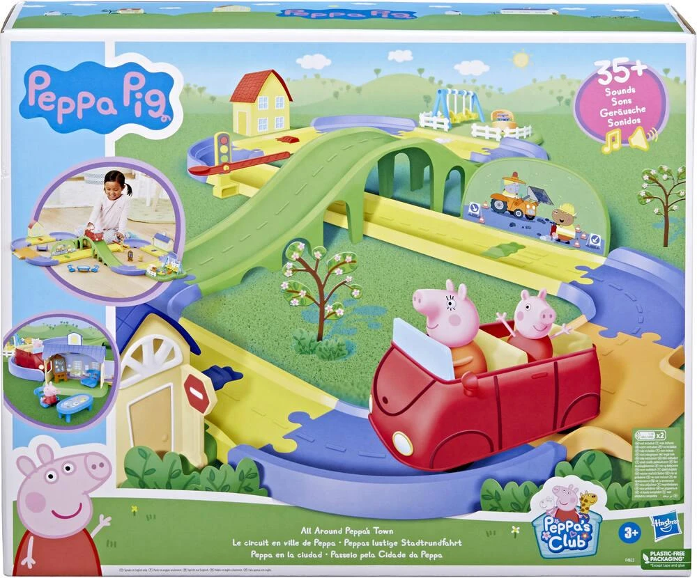 Hasbro PEPPA PIG LE CIRCUIT EN VILLE DE PEPPA 5 Hasbro PEPPA PIG LE CIRCUIT EN VILLE DE PEPPA – Image 3