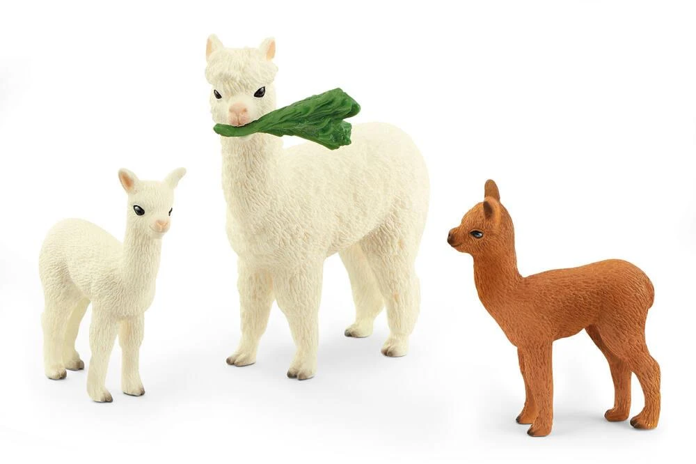 Schleich FAMILLE D’ALPAGAS 3 Schleich FAMILLE D’ALPAGAS