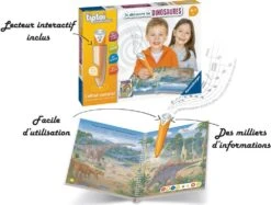 Ravensburger TIPTOI - COFFRET COMPLET LECTEUR INTERACTIF + LIVRE JE DECOUVRE LES DINOSAURES -Réduits Jouets Magasin 1d13a02ef0e1b56b86a34ac1a2bb40ec886f5a8a 41053872 05
