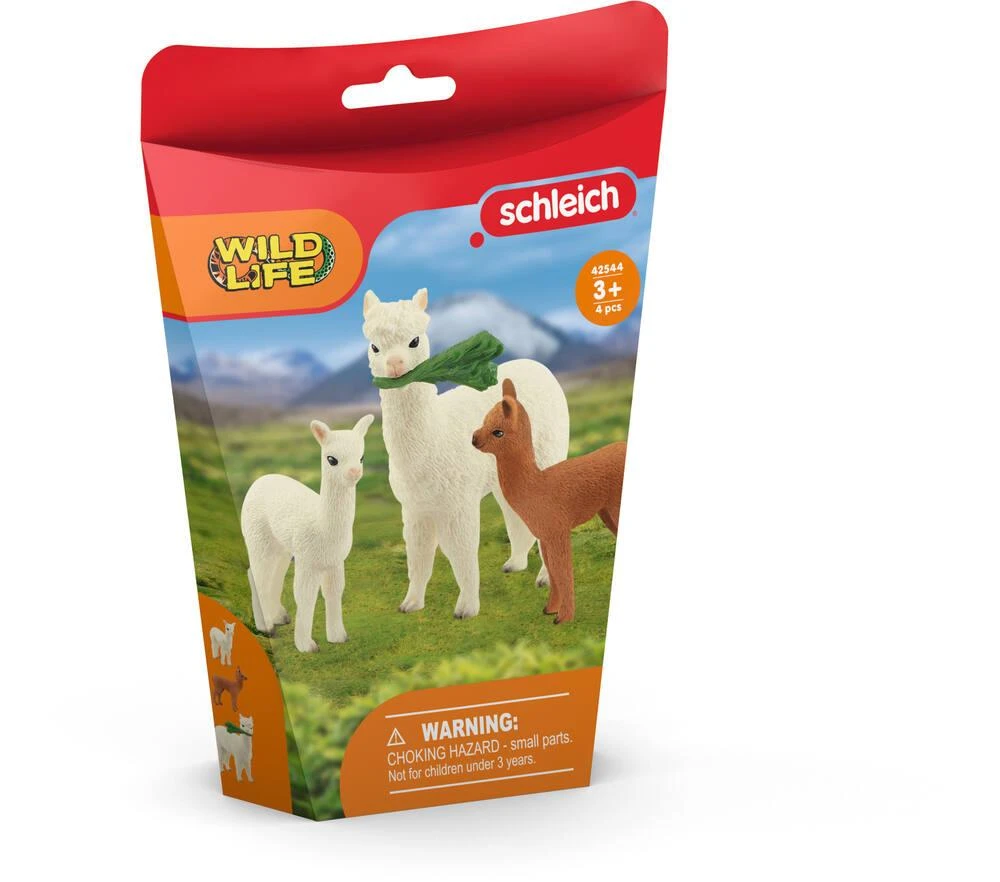 Schleich FAMILLE D’ALPAGAS 4 Schleich FAMILLE D’ALPAGAS – Image 2