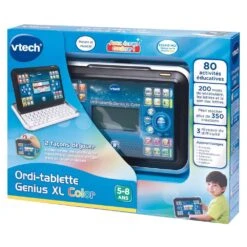 VTech ORDI TABLETTE GENIUS XL COLOR NOIR -Réduits Jouets Magasin 231b9b993289c6feef1a17f30a82c6455ed86a18 04071735 03