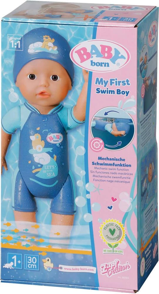 MGA Entertainment BABY BORN - ZAPF MY FIRST SWIM BOY 30 CM 4 MGA Entertainment BABY BORN - ZAPF MY FIRST SWIM BOY 30 CM – Image 2