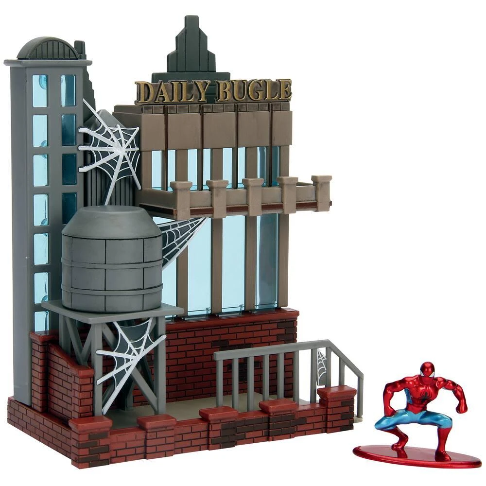 NANO METALFIGS MARVEL SPIDER-MAN - DAILY BUGLE 3 NANO METALFIGS MARVEL SPIDER-MAN - DAILY BUGLE