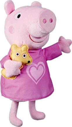 Hasbro PEPPA PIG - PELUCHE BERCEUSE - 28 CM