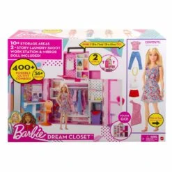 MATTEL POUPEE BARBIE ET COFFRET DRESSING DELUXE -Réduits Jouets Magasin 37d76d50a3a5a40079b3ae86797aea53544c4baa 41010172 04