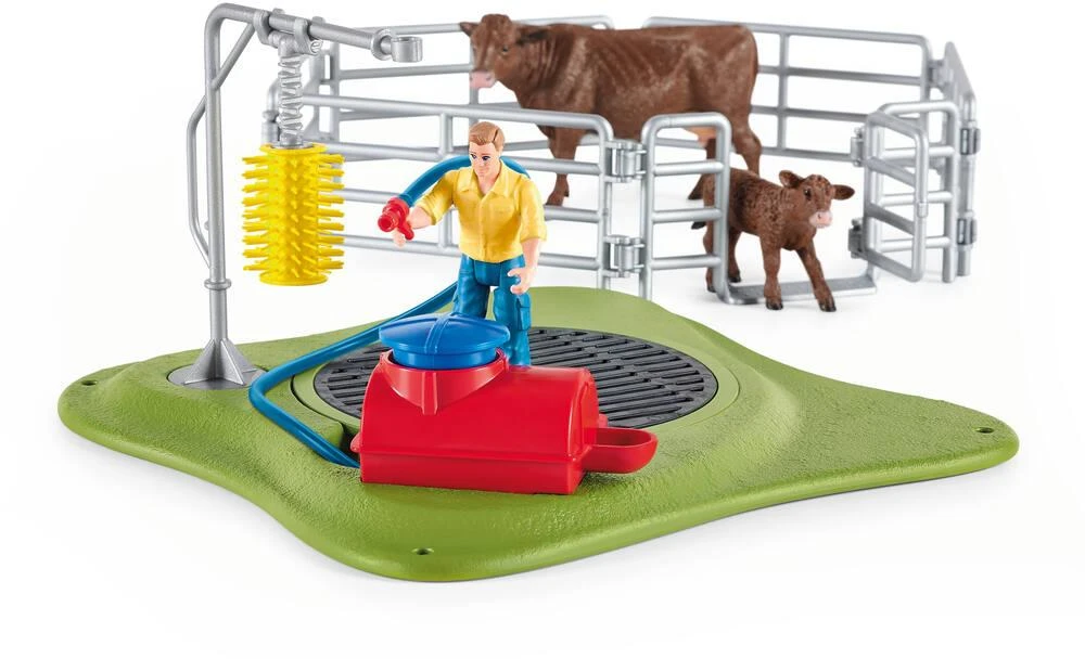 Schleich STATION DE LAVAGE POUR VACHE 5 Schleich STATION DE LAVAGE POUR VACHE – Image 3