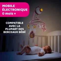 CHICCO MOBILE NEXT TO DREAMS ROSE -Réduits Jouets Magasin 3de603ed35fa8da85a37a3ff7b380739d902f9fe 02080548 03