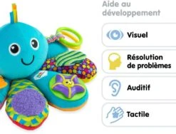 Lamaze PELUCHE PIEUVRE MULTI ACTIVITES -Réduits Jouets Magasin 3e2dd3af1672ee782944f835510199f544694016 02022028 06