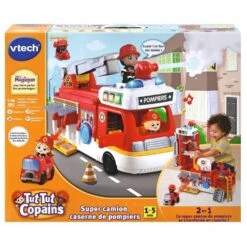 VTech SUPER CAMION CASERNE DE POMPIERS - TUT TUT COPAINS -Réduits Jouets Magasin 441780c86d8247ac5c4a3c9fe148e298e8108248 02081690 03