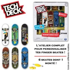 SPIN MASTER SKATE SHOP BONUS PACK TECH DECK - FINGER SKATE