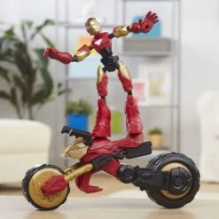 Hasbro FIGURINE -BEND AND FLEX VEHICULE IRON MAN -Réduits Jouets Magasin 4b2edb0cea397d1328aa077f333a2b012a09e117 14080102 06