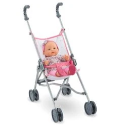 BB36/42 POUSSETTE CANNE ROSE - COROLLE ACCESSOIRES -Réduits Jouets Magasin 4b45f70d1becf7b8ea27ef7d733dce73b552198e 10082731 04