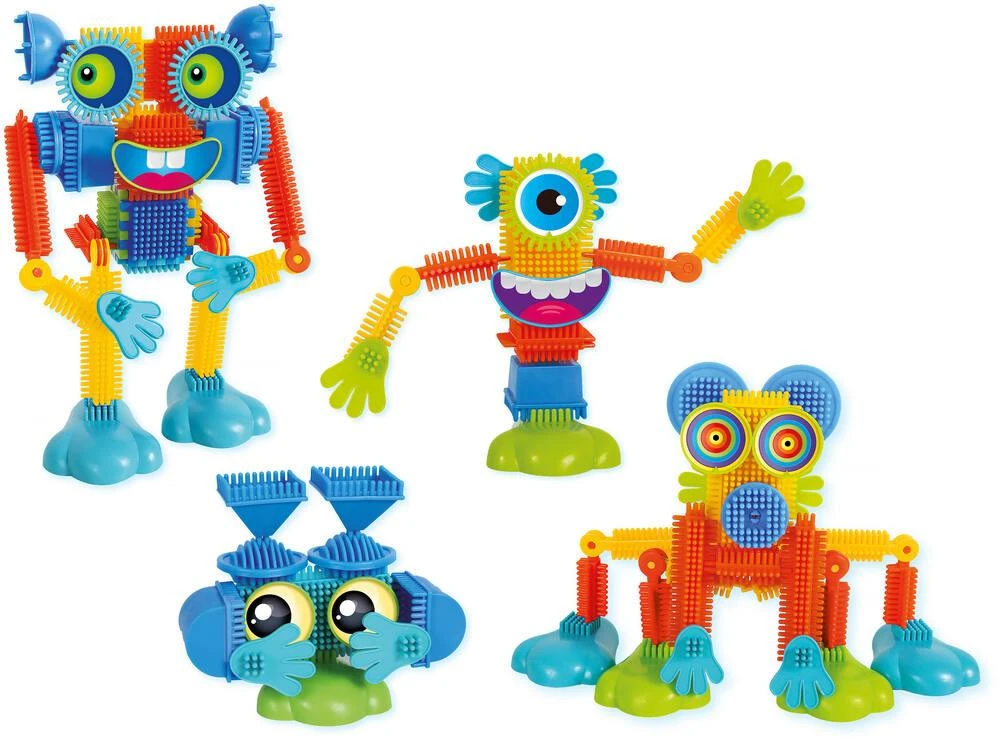 COFFRET 60 PIECES A ASSEMBLER - LE P'TIT MONSTRE 3 COFFRET 60 PIECES A ASSEMBLER - LE P'TIT MONSTRE