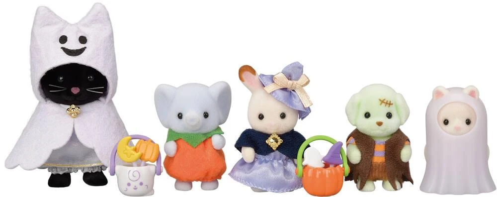 Sylvanian Families LES BEBES D'HALLOWEEN - SYLVANIAN TOUT POUR LES BEBES 3 Sylvanian Families LES BEBES D'HALLOWEEN - SYLVANIAN TOUT POUR LES BEBES