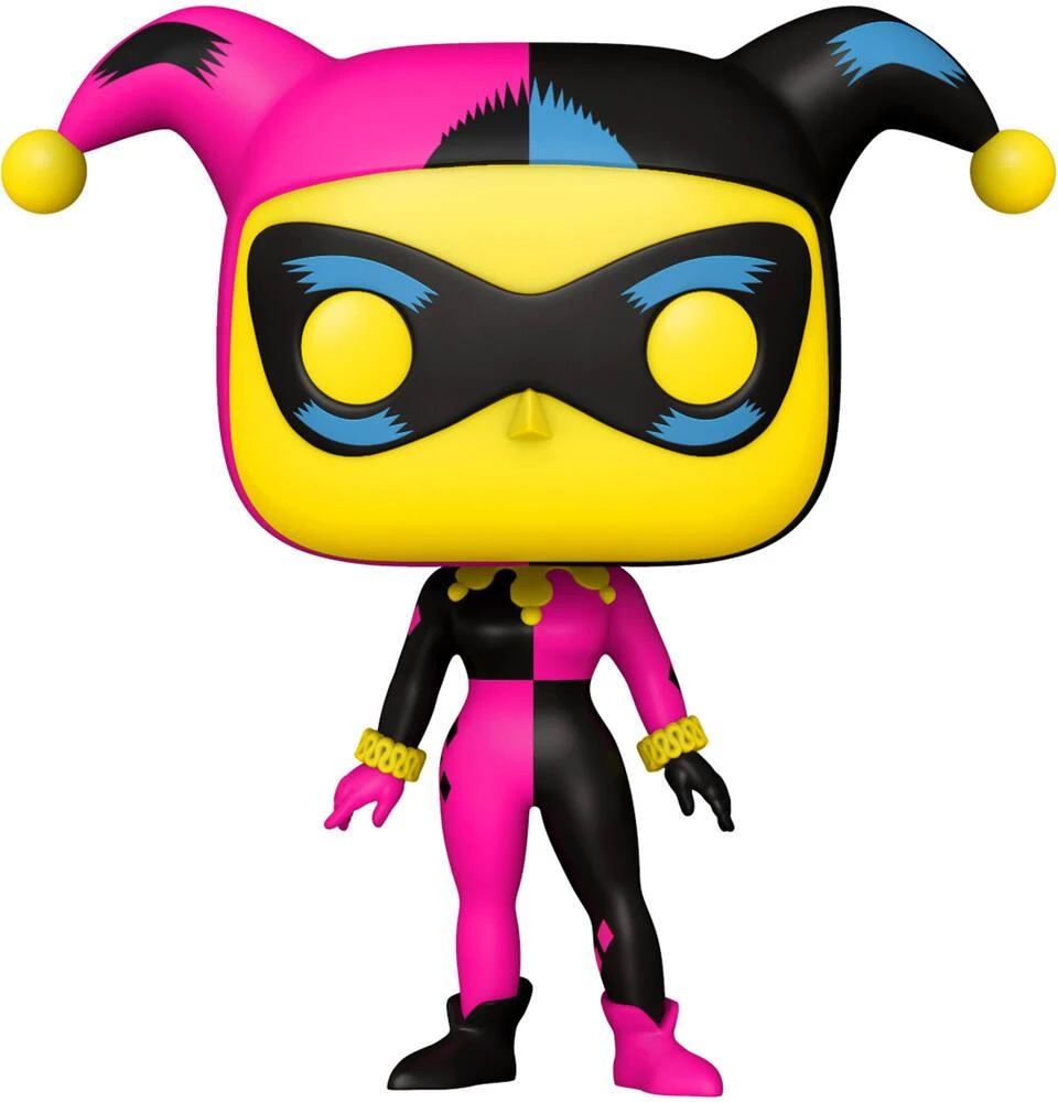 FUNKO POP - FIGURINE HARLEY QUINN - DC : BLACK LIGHT 3 FUNKO POP - FIGURINE HARLEY QUINN - DC : BLACK LIGHT