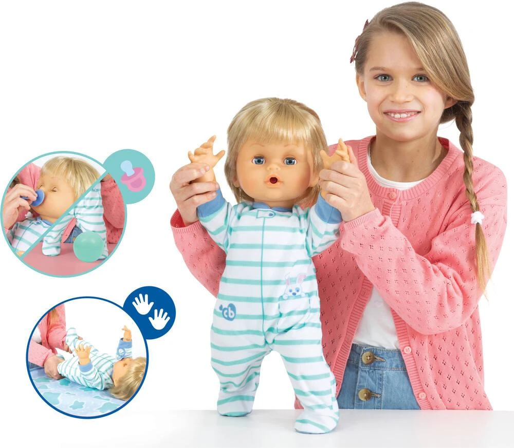 GIOCHI PREZIOSI POUPON CICCIOBELLO PREMIERS PAS 42 CM 3 GIOCHI PREZIOSI POUPON CICCIOBELLO PREMIERS PAS 42 CM