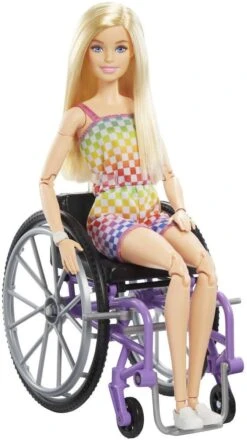 MATTEL BARBIE FAUTEUIL ROULANT BLONDE -Réduits Jouets Magasin 575033eda612f2cdbfc2543468ab85332782af7c 41107784 03