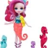 MATTEL ENCHANTIMALS MINI POUPEE -FAMILLE DE SEDDA HIPPOCAMPE -Réduits Jouets Magasin 5b2b91cebf5cb57433abdd5073951a99d305277a 41004184