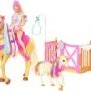 MATTEL POUPEE BARBIE TOILETTAGE DES CHEVAUX 2 MATTEL POUPEE BARBIE TOILETTAGE DES CHEVAUX -Réduits Jouets Magasin 6136528a1013bf24be71e8d13e330d119ae42b52 10083007