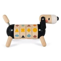 Janod CHIEN FORMES ET COULEURS - EN BOIS -Réduits Jouets Magasin 6157a57b0c4cdaced2d6bd44a036908ea46b136d 04061477 04