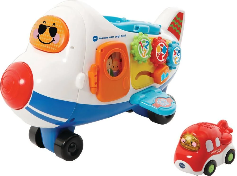 VTech TUT TUT BOLIDES MON SUPER AVION CARGO 2 EN 1 4 VTech TUT TUT BOLIDES MON SUPER AVION CARGO 2 EN 1 – Image 2
