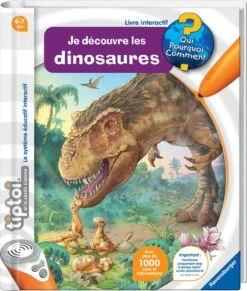 Ravensburger TIPTOI - COFFRET COMPLET LECTEUR INTERACTIF + LIVRE JE DECOUVRE LES DINOSAURES -Réduits Jouets Magasin 6426bbaf75b4f79494acc66b5def46b83cdb5706 41053872 06