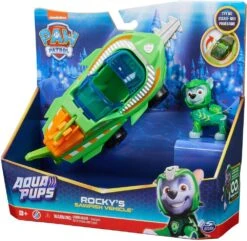 SPIN MASTER VEHICULE + FIGURINE ROCKY AQUA PUPS LA PAT' PATROUILLE -Réduits Jouets Magasin 6565e50d32b844ebcbc268d191d9b137fa301ec0 41103089 06