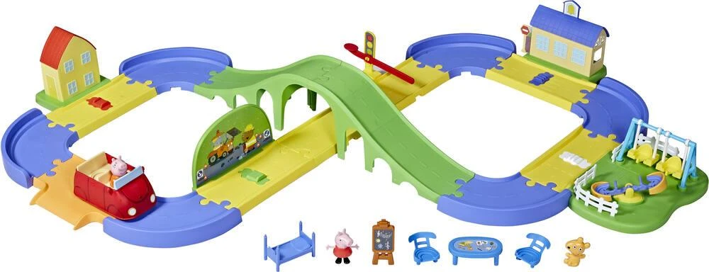 Hasbro PEPPA PIG LE CIRCUIT EN VILLE DE PEPPA 4 Hasbro PEPPA PIG LE CIRCUIT EN VILLE DE PEPPA – Image 2