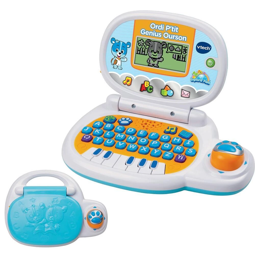VTech ORDI P'TIT GENIUS OURSON BLEU 4 VTech ORDI P'TIT GENIUS OURSON BLEU – Image 2