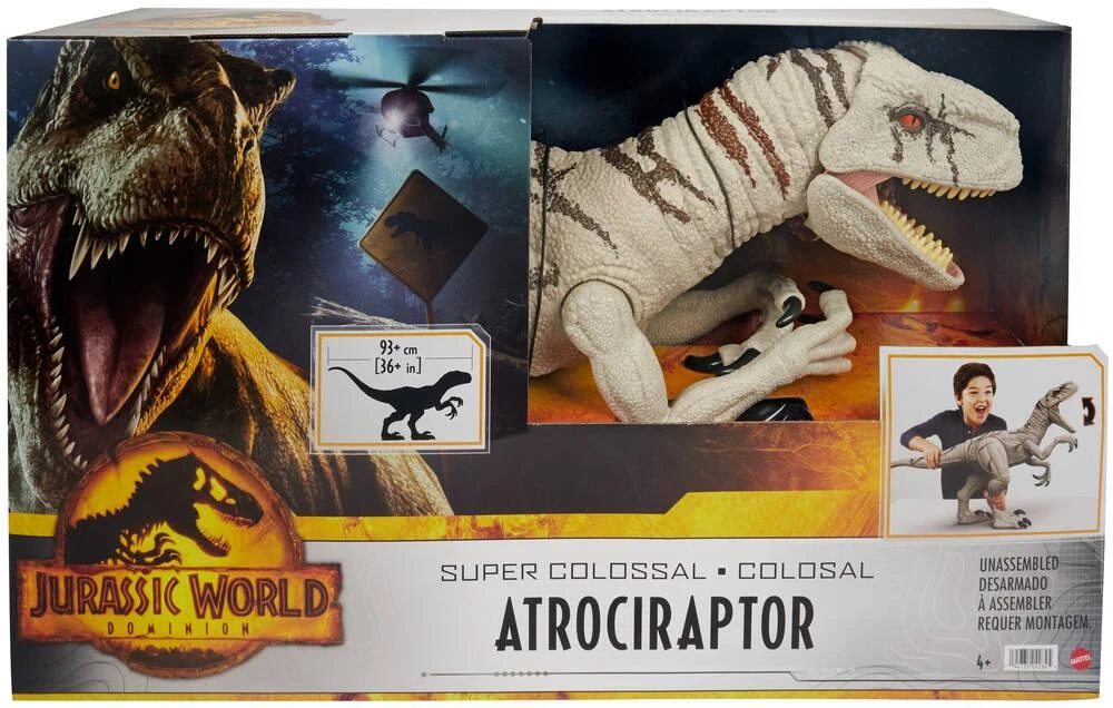 MATTEL JURASSIC WORLD - SPEED DINO SUPER COLOSSAL 8 MATTEL JURASSIC WORLD - SPEED DINO SUPER COLOSSAL – Image 6