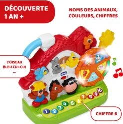 CHICCO MA FERME EDUCATIVE BILINGUE -Réduits Jouets Magasin 6f8cf0ea555c9d19f749ea0a9e78edccc7d56344 02081636 05