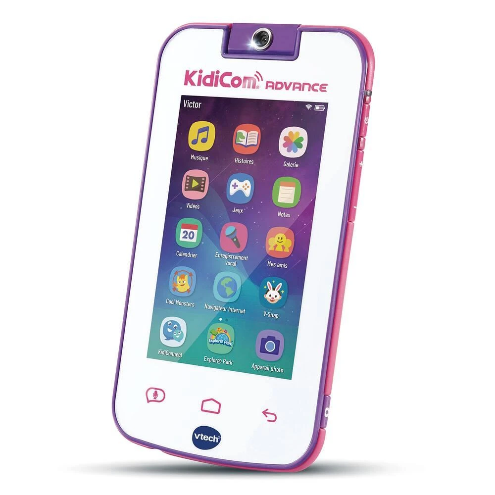 VTech KIDICOM ADVANCE BLANC/ROSE 3 VTech KIDICOM ADVANCE BLANC/ROSE