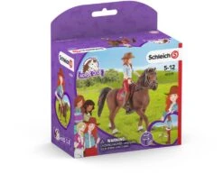 Schleich FIGURINE HANNAH ET SON CHEVAL CAYENNE -Réduits Jouets Magasin 7749e99bda7bf692fe3fd9acaafc3203c5f87441 41005156 04