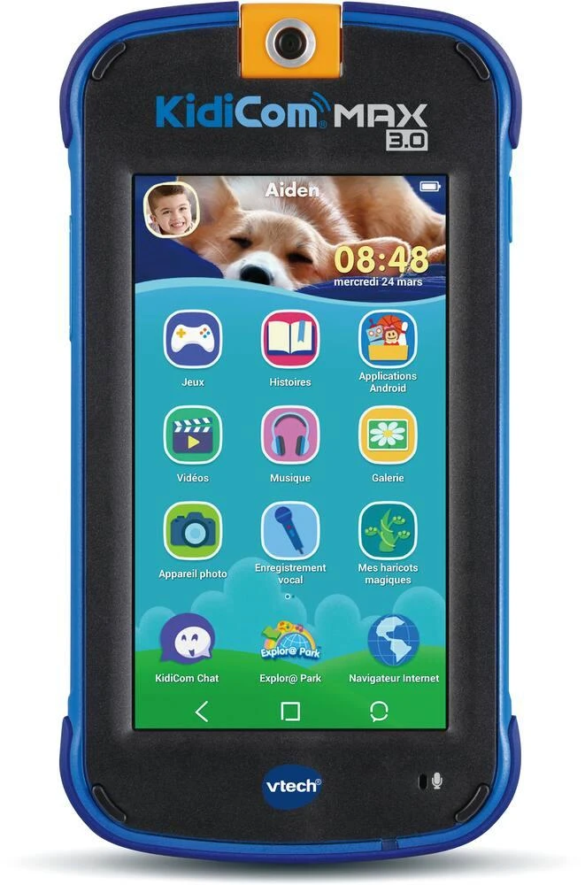 VTech KIDICOM MAX 3.0 BLEU 3 VTech KIDICOM MAX 3.0 BLEU