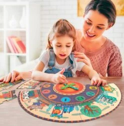 COFFRET PUZZLE HORLOGE -Réduits Jouets Magasin 78f44f398127e453399fb632e73e85e19736b17f 02082341 05