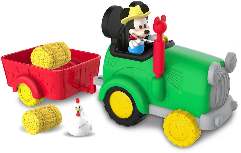 MICKEY – TRACTEUR AVEC 1 FIGURINE 7,5 CM ARTICULÉE ET ACCESSOIRES 3 MICKEY – TRACTEUR AVEC 1 FIGURINE 7,5 CM ARTICULÉE ET ACCESSOIRES