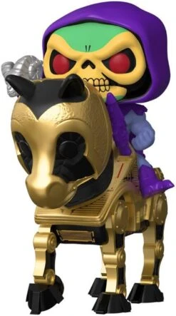 FUNKO FIGURINE POP - CHEVAL NIGHT STALKER AVEC SKELETOR - LES MAITRES DE L'UNIVERS