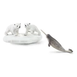 Schleich FIGURINE GLISSADE DES OURS POLAIRES