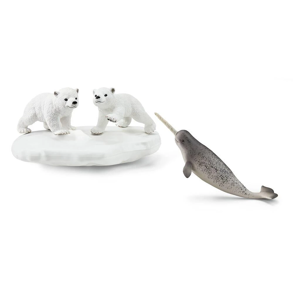 Schleich FIGURINE GLISSADE DES OURS POLAIRES 3 Schleich FIGURINE GLISSADE DES OURS POLAIRES