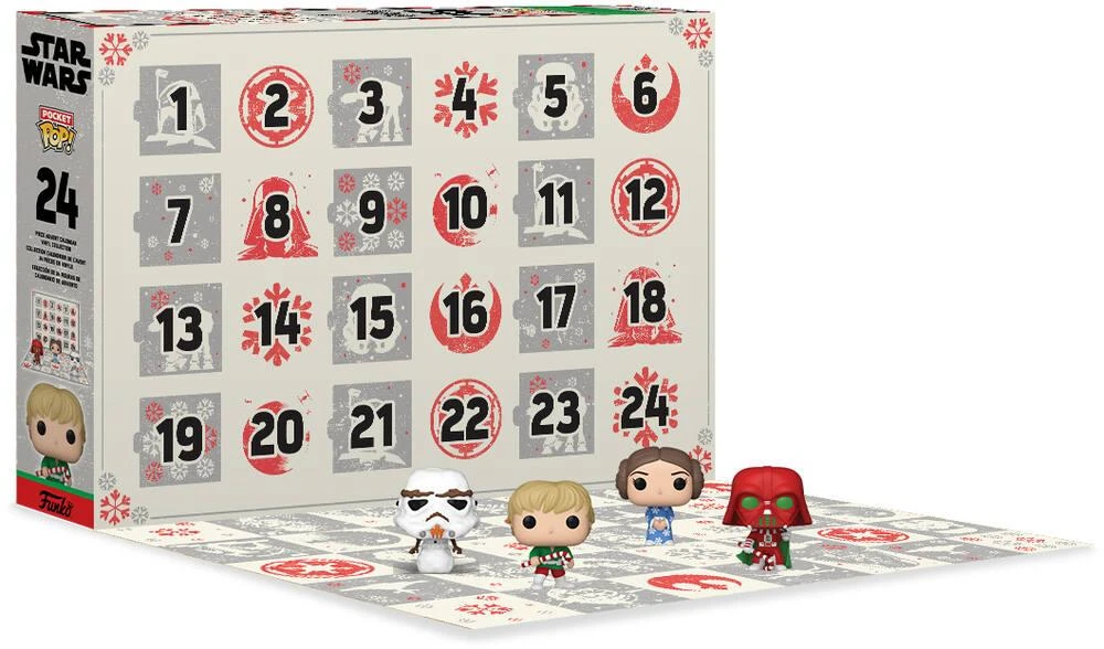 FUNKO CALENDRIER DE L'AVENT STAR WARS HOLIDAY 2022 POCKET POP! 4 FUNKO CALENDRIER DE L'AVENT STAR WARS HOLIDAY 2022 POCKET POP! – Image 2