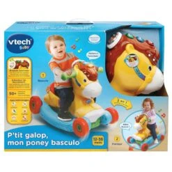 VTECH BABY - P'TIT GALOP MON PONEY BASCULO -Réduits Jouets Magasin 8339baac93f11360b4e7b71b33f4c0a6f9ab554b 02040828 03