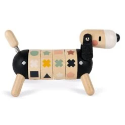 Janod CHIEN FORMES ET COULEURS - EN BOIS -Réduits Jouets Magasin 8655f9ed662bd700a2bc3aba83e0386ff0572f5c 04061477 03