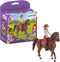 Schleich FIGURINE HANNAH ET SON CHEVAL CAYENNE -Réduits Jouets Magasin 8da4385822169432dafb0a1ca5b130b00c9e50dc 41005156 03